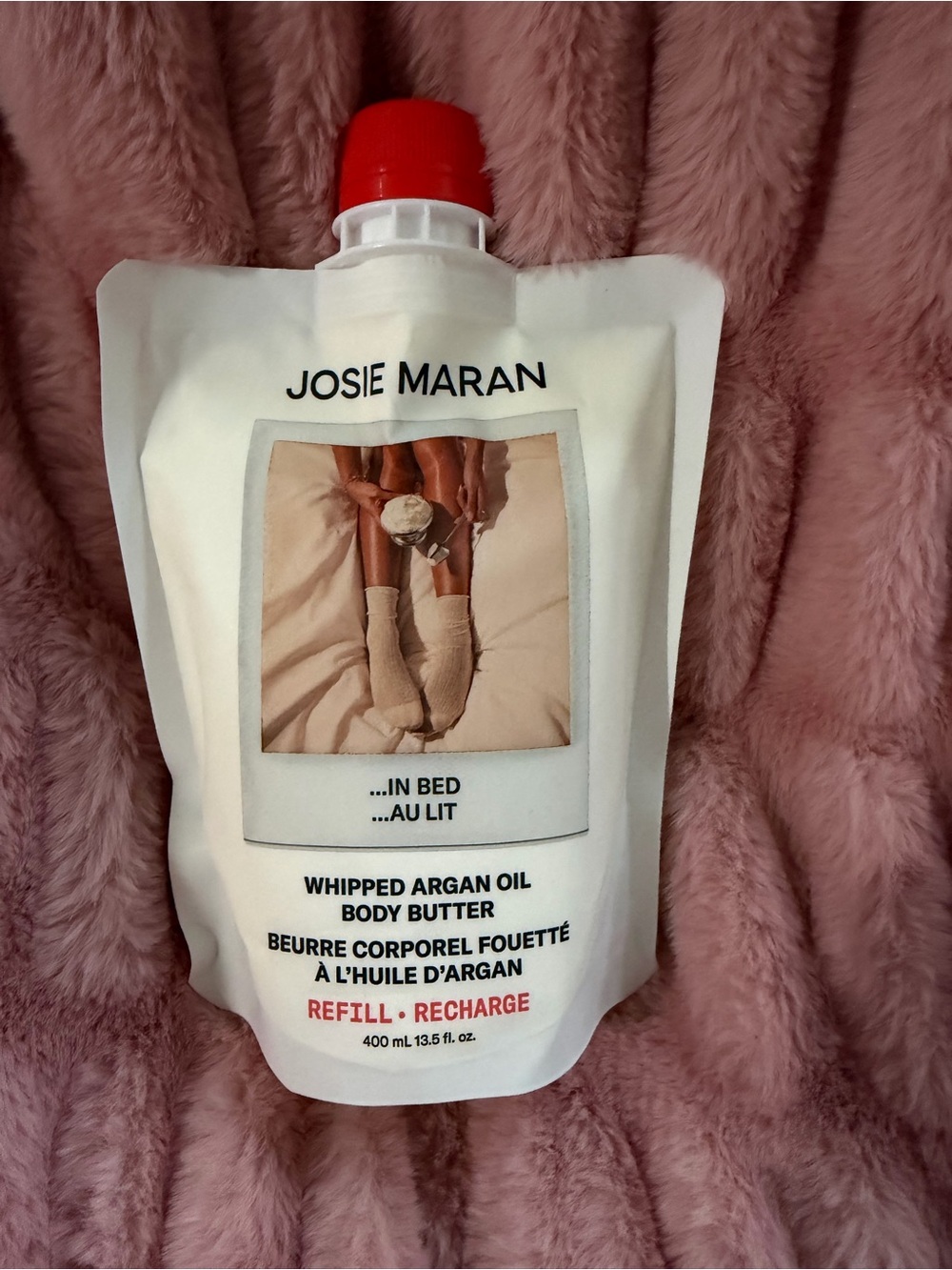 Josie Maran …In Bed Whipped Argan Oil Body Butter Refill 13.5 oz / 400 mL